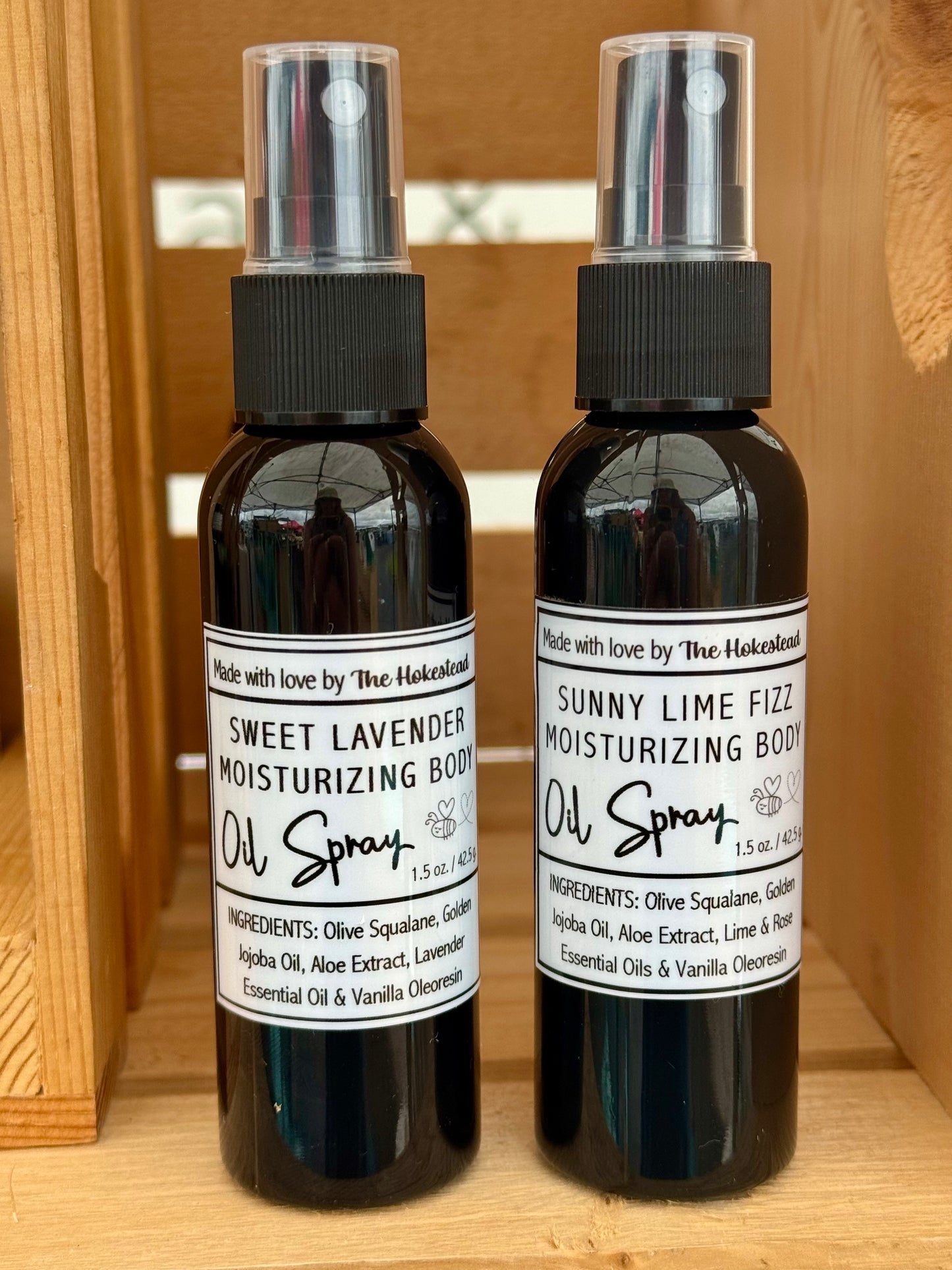 Body Oil Spray